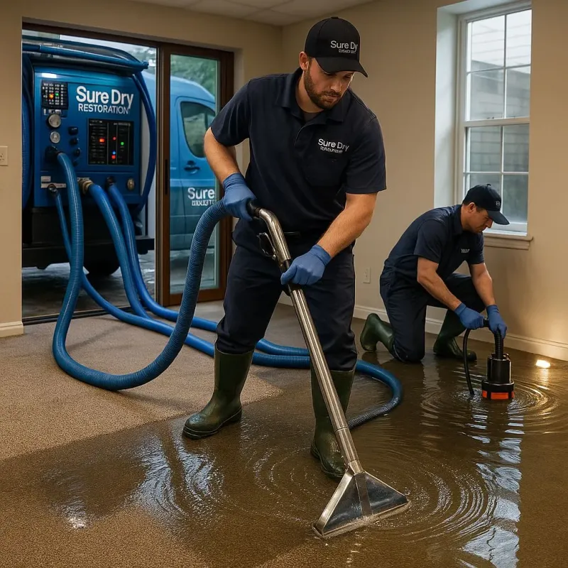 Water Extraction and Removal process in Andrews, NC